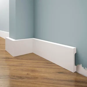 Listwa przypodłogowa LPC-23M malowana na biało (7×1,6×244cm) Creativa Wysoka jakość