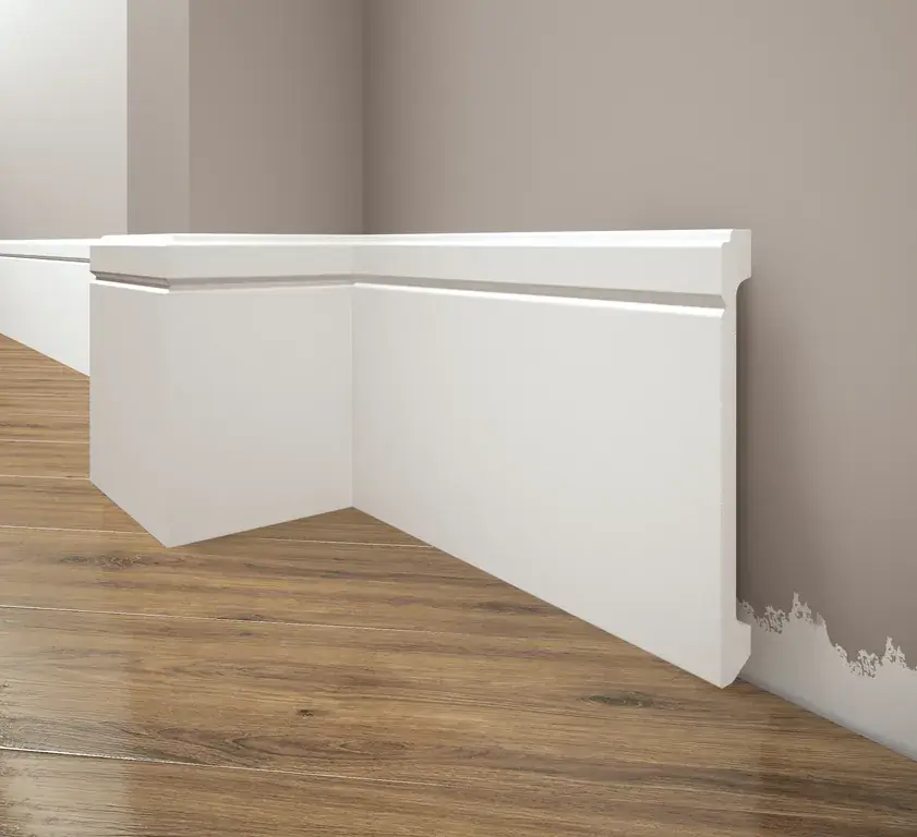 Wysoka jakość Listwa przypodłogowa LPC-30 (13,8×1,6×244cm) Creativa
