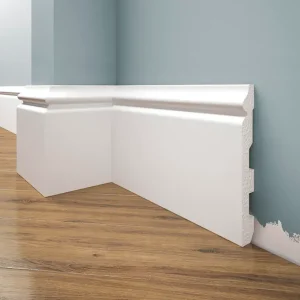 Listwa przypodłogowa malowana na biało LPC-24M (13,8×1,6×244cm) Creativa Cena promocyjna
