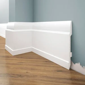 Listwa przypodłogowa malowana na biało LPC-25M (14,4×1,3×244cm) Creativa Hit cenowy