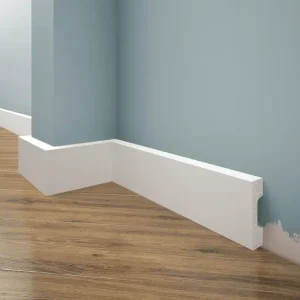 Listwa przypodłogowa malowana na biało LPC-27M (5,8×1,6×244cm) Creativa Szybka dostawa