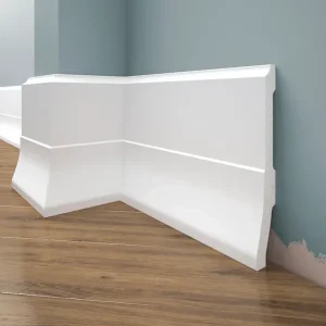Listwa przypodłogowa malowana na biało LPC-35M (16×2,5×244cm) Creativa Tylko do końca tygodnia