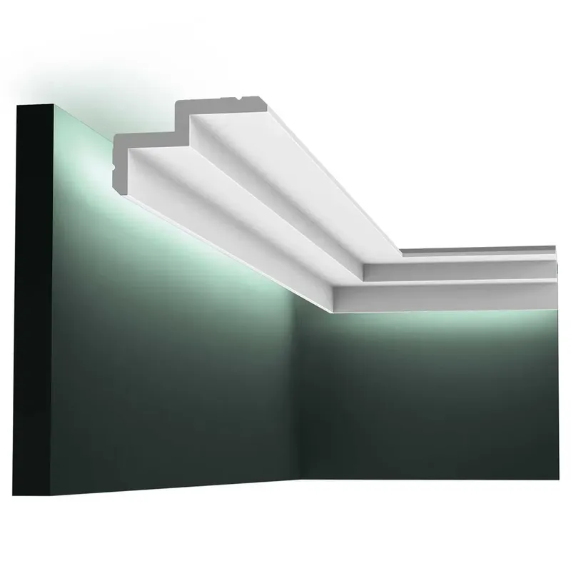 Listwa oświetleniowa przysufitowa C390 Led (6×10×200cm) Orac Decor Nie przegap