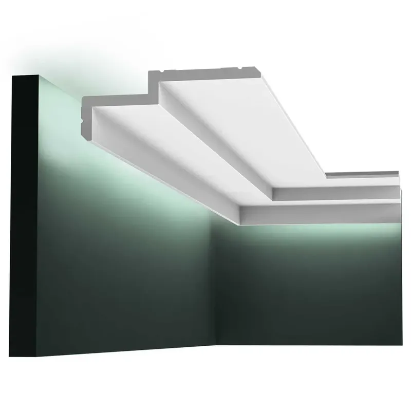 Listwa oświetleniowa przysufitowa C391 Led (6×16×200cm) Orac Decor Łatwy zwrot