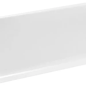 Listwa przypodłogowa aluminiowa LP100 Biała RAL 9003 (10×1×250cm) Creativa Darmowy zwrot