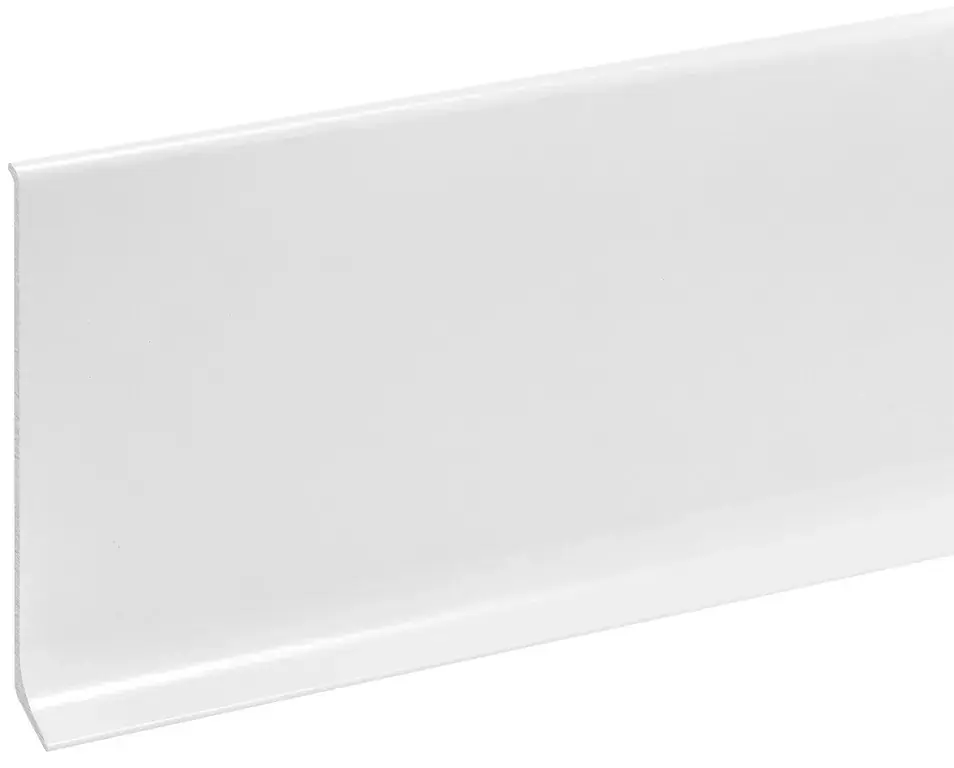 Listwa przypodłogowa aluminiowa LP100 Biała RAL 9003 (10×1×250cm) Creativa Darmowy zwrot