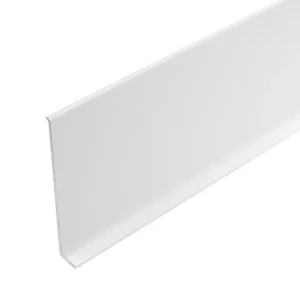 Do wyczerpania zapasów Listwa przypodłogowa aluminiowa LP80 biała RAL 9003 (8×1×250cm) Creativa