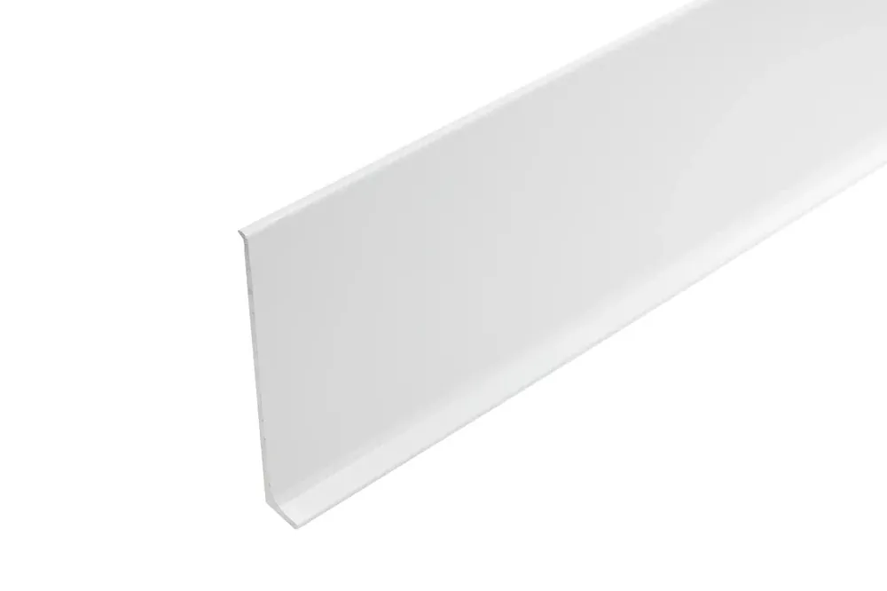 Do wyczerpania zapasów Listwa przypodłogowa aluminiowa LP80 biała RAL 9003 (8×1×250cm) Creativa