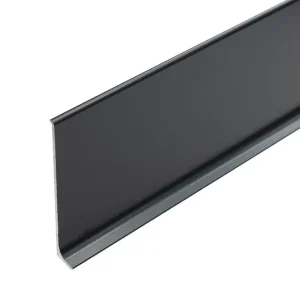 Listwa przypodłogowa aluminiowa LP80 ciemny szary RAL 7021 (8×1×250cm) Creativa Ostatnia szansa