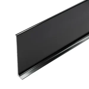 Listwa przypodłogowa aluminiowa LP80 czarna RAL 9005 (8×1×250cm) Creativa Tylko dziś