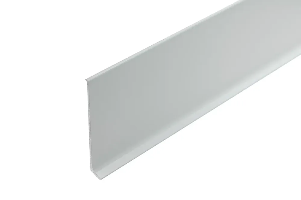 Listwa przypodłogowa aluminiowa LP80 jasny szary RAL 7035 (8×1×250cm) Creativa Tylko do końca tygodnia
