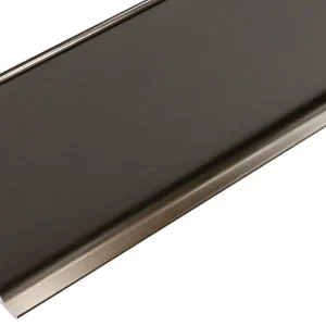 Niska cena Listwa przypodłogowa aluminiowa szczotkowana LP100 kawa EC40S (10×1×250cm) Creativa