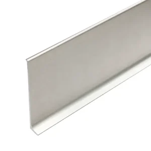 Bezpieczne zakupy Listwa przypodłogowa aluminiowa szczotkowana LP80 platyna EC43S (8×1×250cm) Creativa