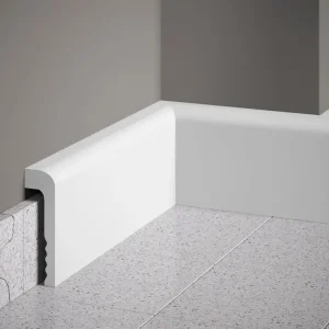 Listwa przypodłogowa MD005P malowana na biało (11×2,2×200cm) Mardom Decor Zamów teraz