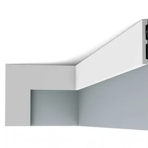 Ograniczona ilość Listwa przysufitowa malowana na biało SX163-RAL9003 (1,3×10,1×200cm) Orac Decor