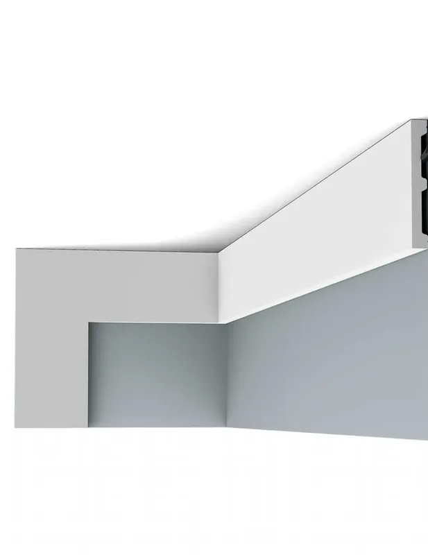 Ograniczona ilość Listwa przysufitowa malowana na biało SX163-RAL9003 (1,3×10,1×200cm) Orac Decor