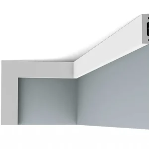 Listwa przysufitowa SX162-RAL9003 malowana na biało (1×4×200cm) Orac Decor Zniżka