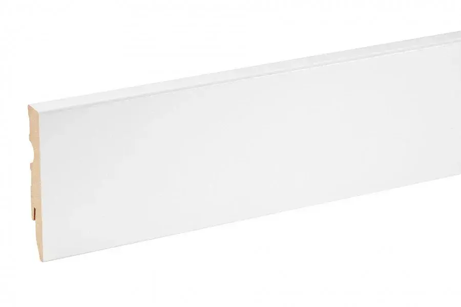 Tylko dziś Listwa przypodłogowa MDF biała - LMDF-04 (8×1,45×220cm) Creativa