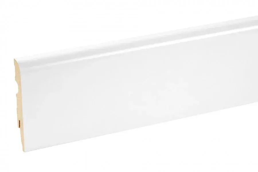 Listwa przypodłogowa MDF biała - LMDF-05 (8,2×1,3×220cm) Creativa Do wyczerpania zapasów