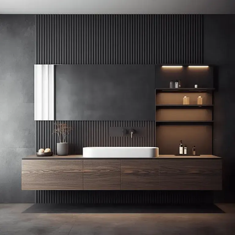 Nie przegap Panel ścienny 3D WP001 Duna (24,7×1,32×270cm) Mardom Decor