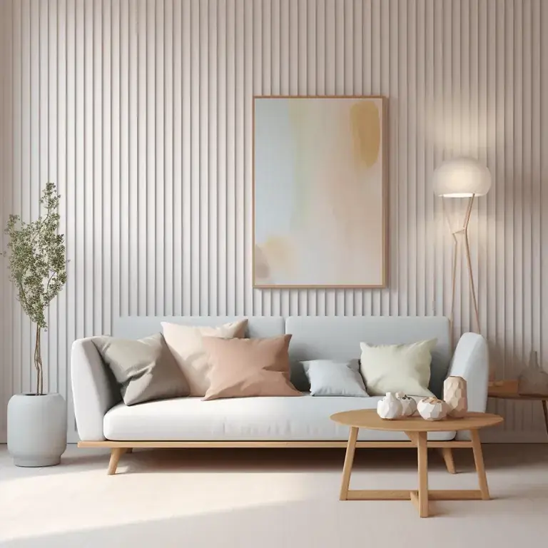 Dodaj do koszyka Panel ścienny premium pomalowany na biało WP002TP Lumio 200 cm (24,7×1,15×200cm) Mardom Decor