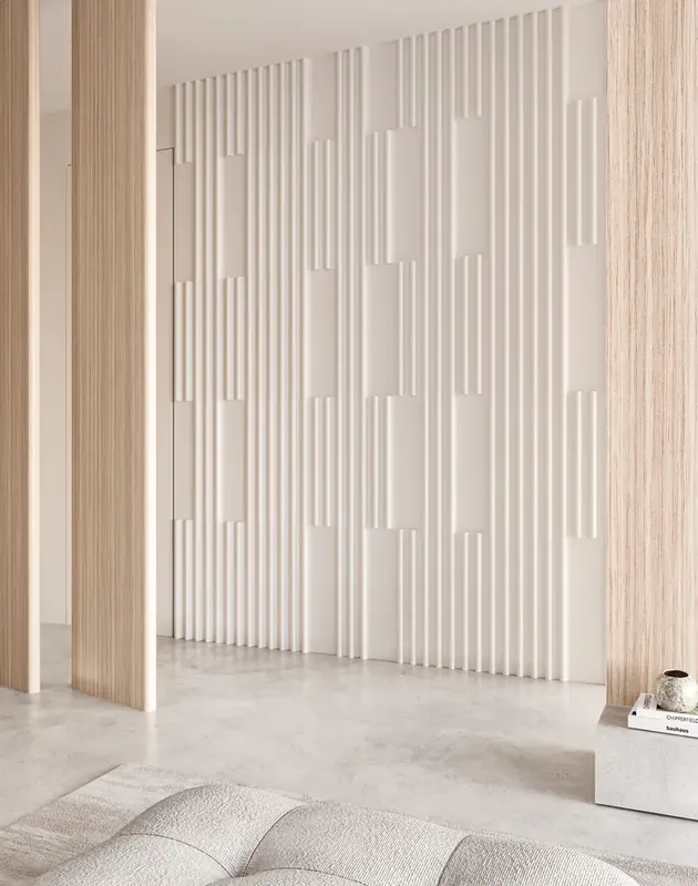 Panel ścienny 3D TRENTO Puresense (60×3×60cm) Murso Rabat