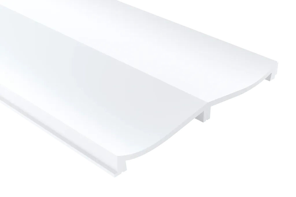 Wybór klientów Panel ścienny premium pomalowany na biało WP004TP Eterno 200 cm (25×2,16×200cm) Mardom Decor