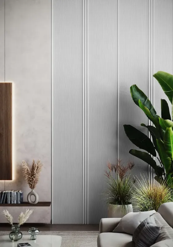 Listwa WP003AP do paneli ściennych Vivid malowana na biało premium 270 cm (4,5×2,5×270cm) Mardom Decor Obniżka ceny