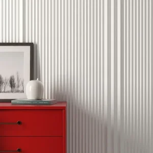 Listwa WP003ATP do paneli ściennych Vivid malowana na biało premium 200 cm (4,5×2,5×200cm) Mardom Decor Premium