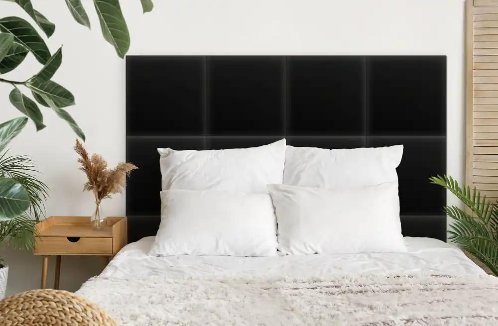 Oferta czasowa Panel Tapicerowany Eko Skóra Czarny