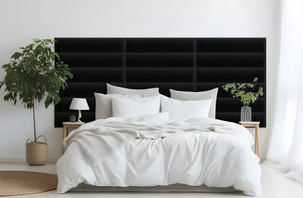 Panel Tapicerowany Magic Velvet Czarny Oferta