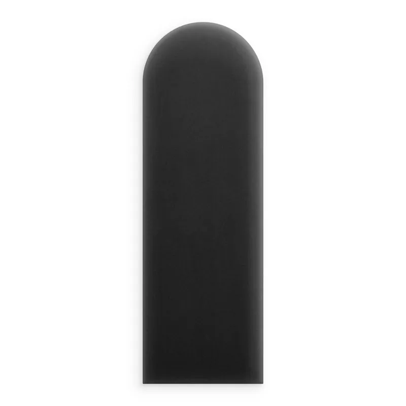 Łatwy zwrot Panel Tapicerowany Magic Velvet Czarny 20cm