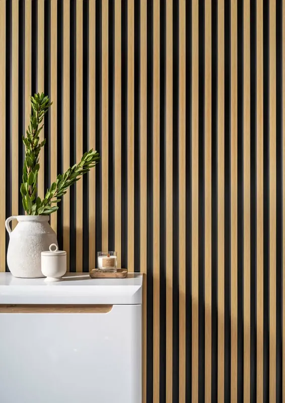 Najlepsza cena Lamele ścienne panel Largo dąb naturalny L0305 (11,5×2×270cm) Mardom Decor