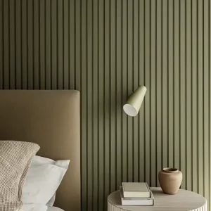 Lamele ścienne panel Medio biały L0201 (12,1×1,2×270cm) Mardom Decor Oferta limitowana