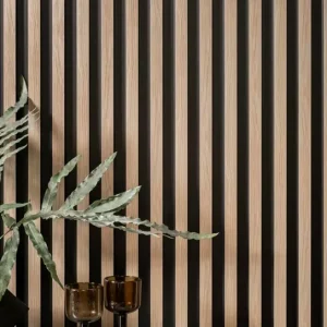 Bestseller Lamele ścienne panel Largo dąb szary L0303T 200 cm (11,5×2×200cm) Mardom Decor