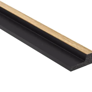Łatwy zwrot Zakończenie do lamela Stretto prawe dąb naturalny L0105RT 200 cm (2,3×1,2×200cm) Mardom Decor