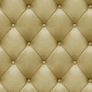 Tapeta ścienna żółta pikowana skóra nowoczecny wzór Artifice M762-02 Ugepa Oferta czasowa