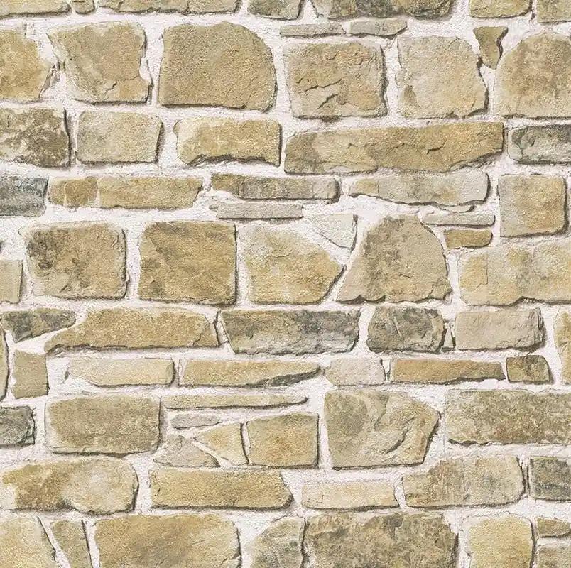 Oferta limitowana Tapeta ścienna czerwona nieregularna cegła kamień loft Bricks & Wood II 265606 Rasch