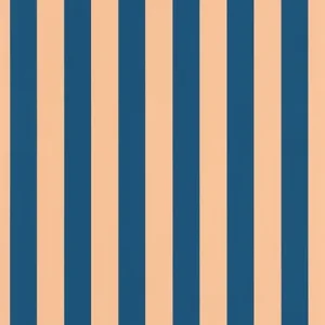 Tapeta ścienna winylowa w granatowo-pomarańczowe pasy paski Basics 104036145 Caselio Zamów dziś