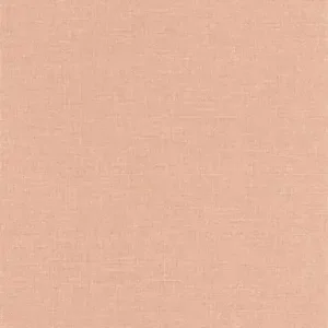 Dodaj do koszyka Tapeta ścienna tło jasnopomarańczowe jak płótno tkanina len Happy Therapy 104014181 Caselio