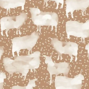 Oferta Tapeta ścienna dziecięca owieczki Be Happy HAP301 Zoom