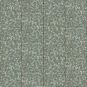 Tapeta ścienna drzewka gałązki Scandinavian Designers III 1956 Boråstapeter Rabat
