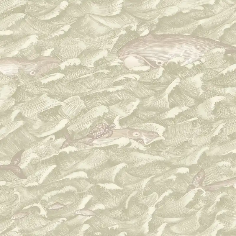 Tapeta ścienna w ryby wieloryby Whimsical Melville 103/1001 Cole & Son Nowość