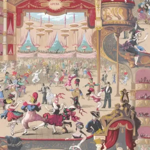 Niska cena Tapeta ścienna scena opera Whimsical Cabaret 103/7026 Cole & Son