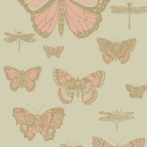 Hit sprzedaży Tapeta ścienna w motylki Whimsical Butterflies and Dragonflies 103/15063 Cole & Son
