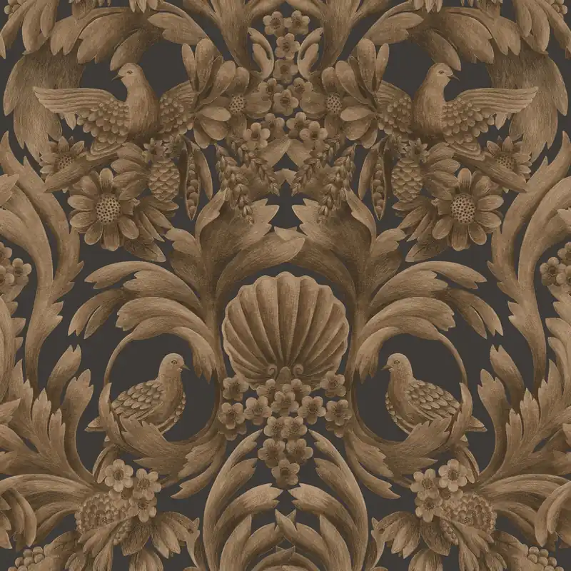Hit sprzedaży Tapeta ścienna roślinna kwiaty ptaki gołębie Historic Royal Palaces – Great Masters 118/9018 Cole & Son