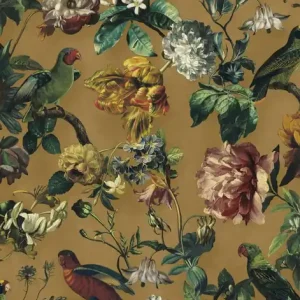 Tapeta ścienna kwiaty kwiatki ptaki ptaszki Museum 307303 Eijffinger Tylko dziś