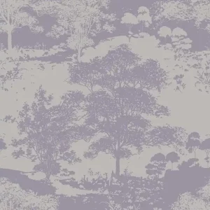 Tapeta ścienna fioletowy las 105232 Graham & Brown Szybka wysyłka