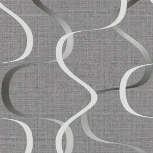 Tapeta ścienna wstążki linie fale 10244-15 Luna 2 Erismann Niska cena