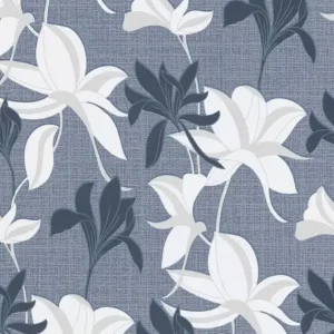 Tapeta ścienna w kwiaty kwiatki lilie 10241-08 Luna 2 Erismann Wysoka jakość